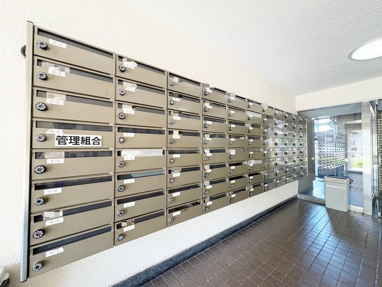 その他 郵便物を受け取るための郵便受けも、きちんと管理されています。