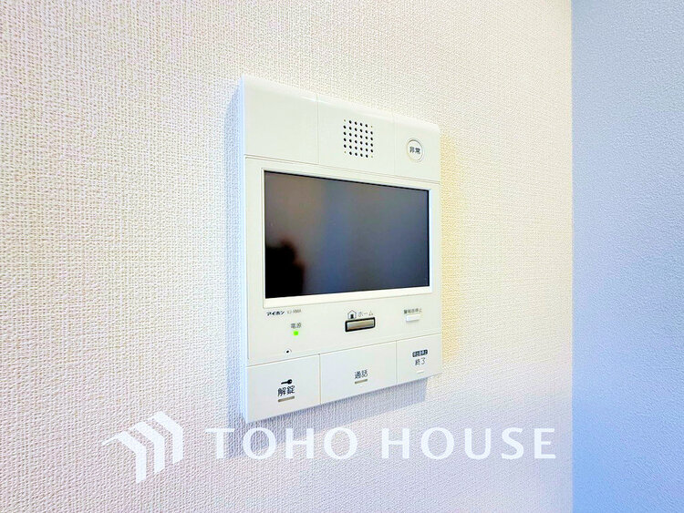 その他 来客が一目でわかるモニター付きインターホン