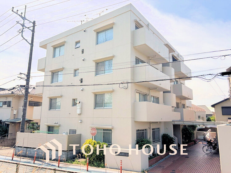 外観 〜2面バルコニーにつき陽当たり・通風良好〜安心の新耐震基準マンション〜