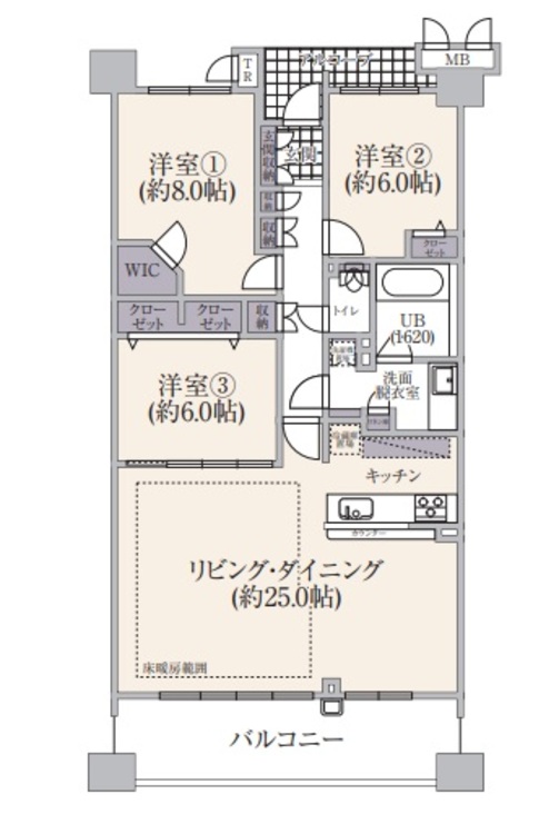 間取り 動線の良い間取りは住む人の使いやすさを一番に考えた設計です！計算されたゆとりとひかりが空間を演出！！永く住むを念頭に日々変化していくライフスタイルにも対応できるように思いやりのつまった間取りです！ 