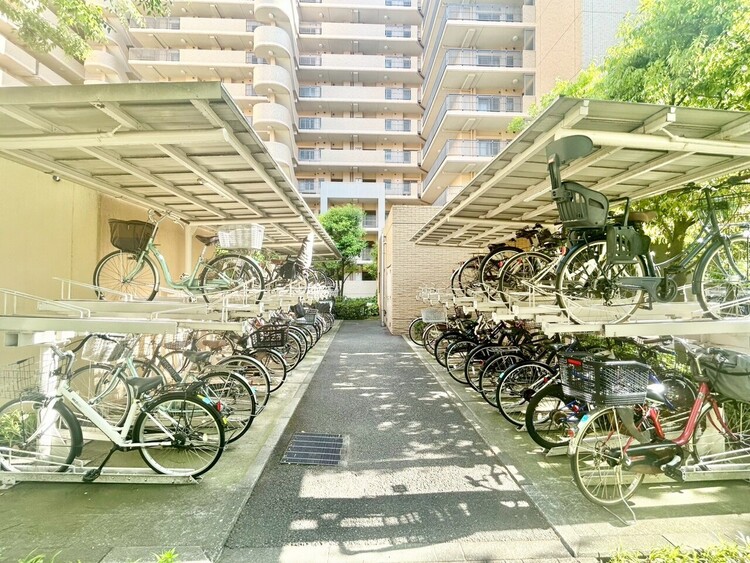 その他 駐輪場も綺麗に整頓されています。※空き状況は都度ご確認下さい。