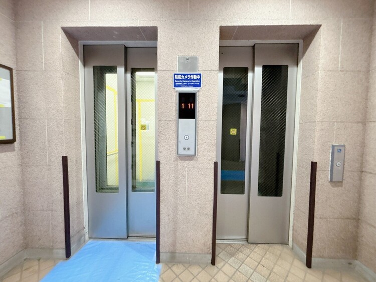 設備 エレベーターの管理も、きちんと行き届いてます。