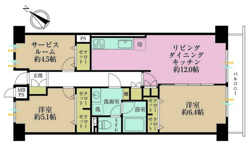 藤和西横浜ハイタウンの物件画像