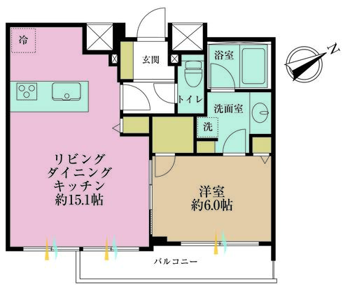 ヴェーゼント芝の杜の物件画像