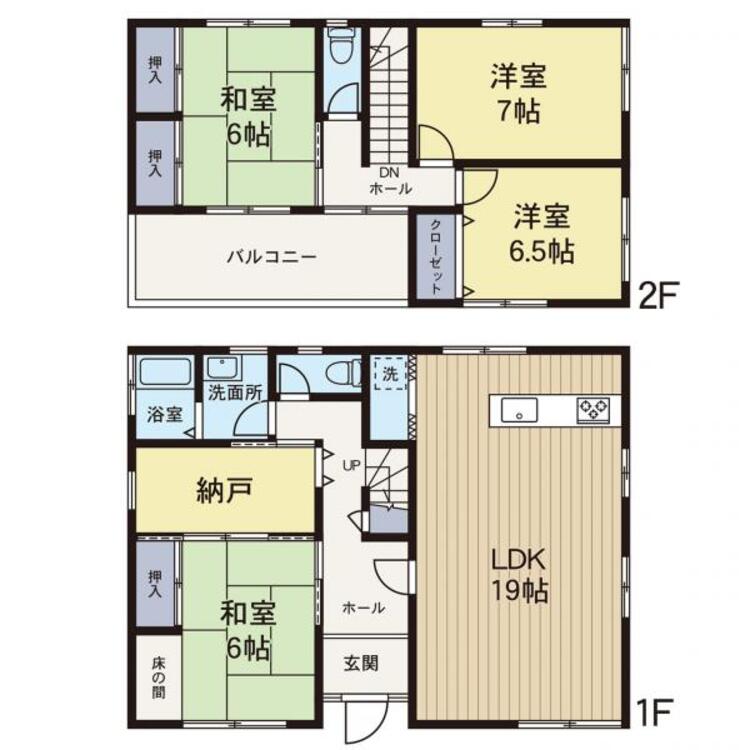間取り 【外観・立地】時間のゆとりと空間、暖かな陽光がもたらす光と風を独占してください。ここから新しい暮らしが始まります。