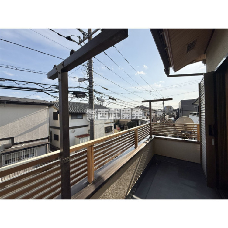 バルコニー 3月12日撮影