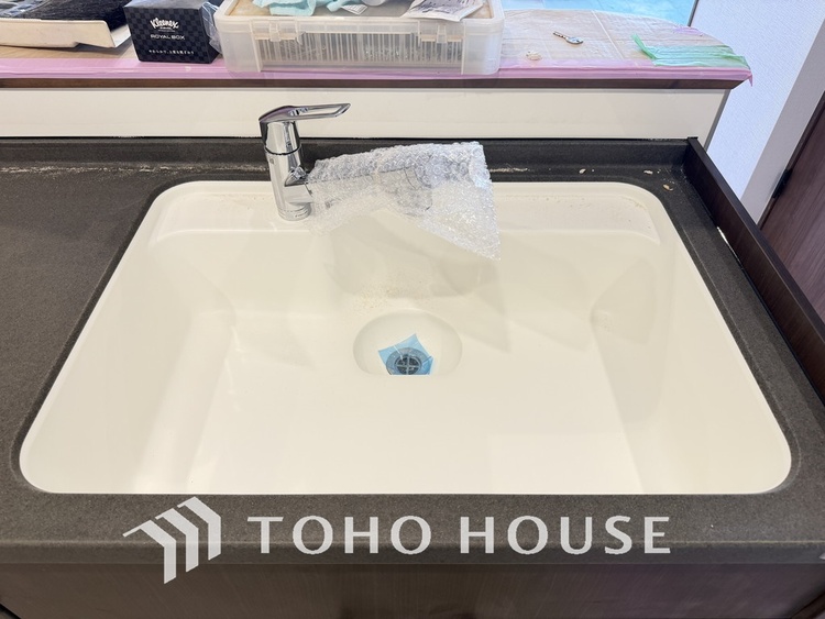 その他 浄水機が内蔵されている便利なシャワー水栓タイプのシンクです