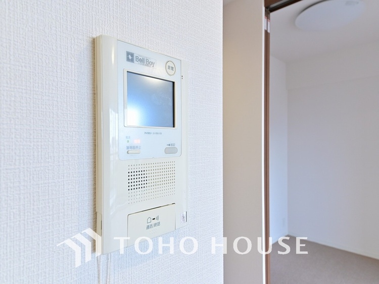 その他 来客が一目でわかるモニター付きインターホン