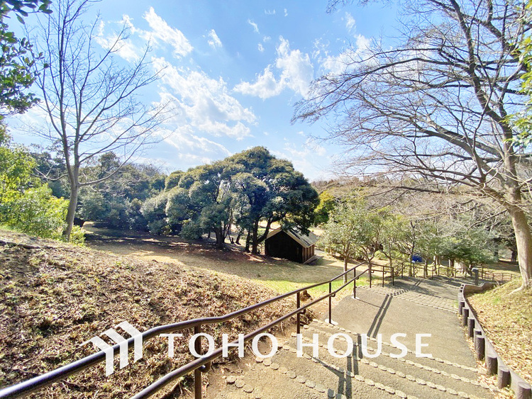 周辺 根岸森林公園　距離350ｍ