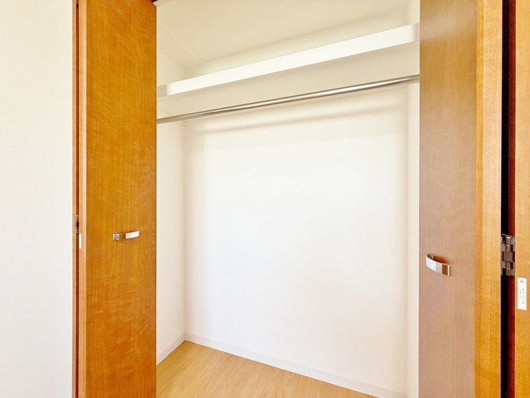 収納 居室にはクローゼットがあり、荷物もスッキリ収納して快適にお過ごしいただけます。