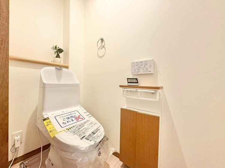 トイレ 暮らしの中のさりげないひとときの快適さにも、こだわりを、持って設備を配しております。