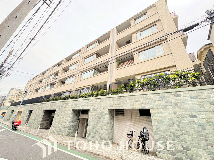 外観 〜「不動前」駅徒歩9分〜たいせつなペットと暮らせます〜オートロック付きで安心のセキュリティ〜