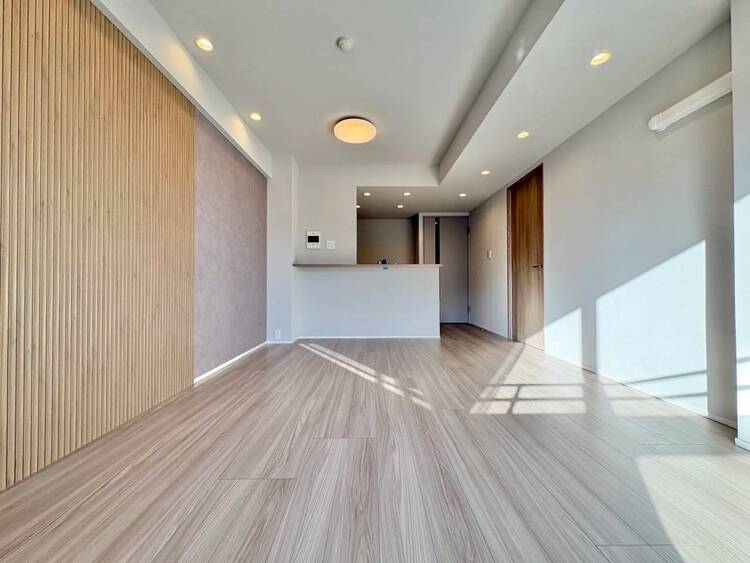 居間 豊かな居住性と、安心感を満たすクオリティが見事に調和した住空間。