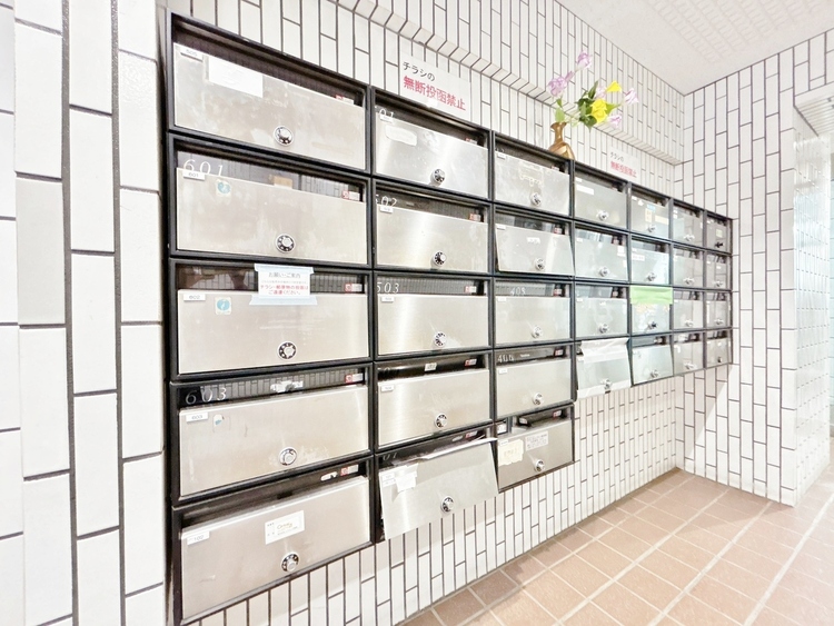 その他 郵便物を受け取るための郵便受けも、きちんと管理されています。
