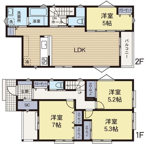 【安心を買うなら、朝日土地建物へ】旭区上川井町 築後未入居戸建の物件画像