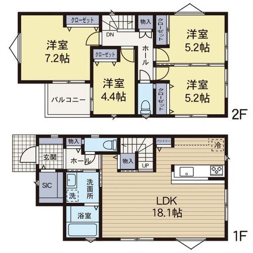 【安心を買うなら、朝日土地建物へ】旭区上川井町 築後未入居戸建の物件画像