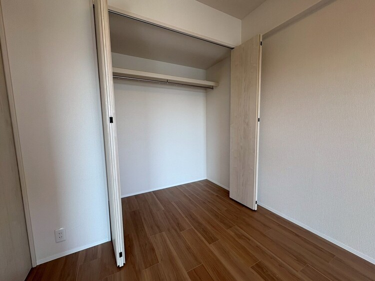 収納 居室にはクローゼットがあり、荷物もスッキリ収納して快適にお過ごしいただけます。
