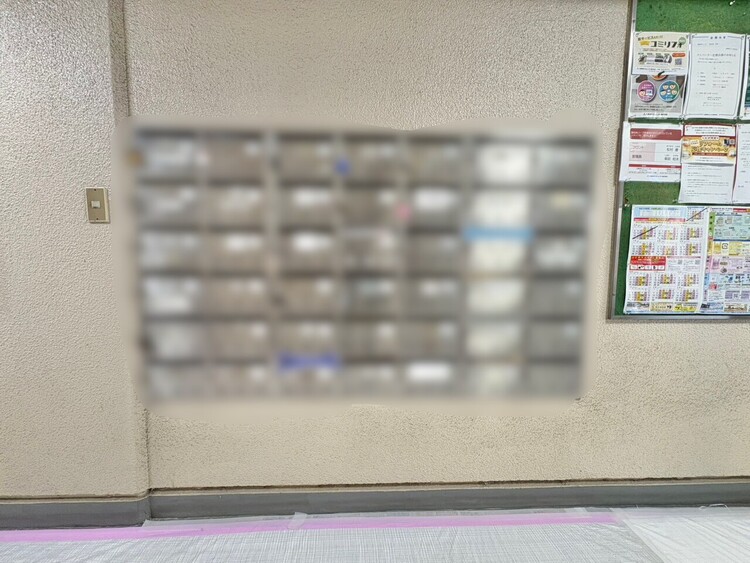 設備 郵便物を受け取るための郵便受けも、きちんと管理されています。