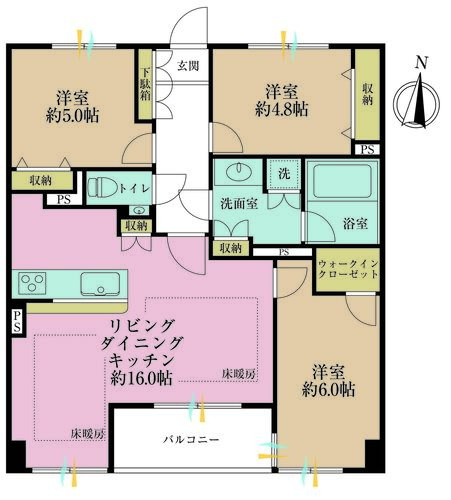 ヴェルビュ大森山王の物件画像