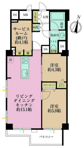 ライオンズマンション南平台の物件画像