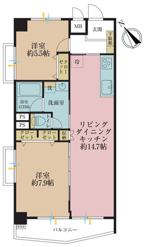 カーサ桜上水の物件画像
