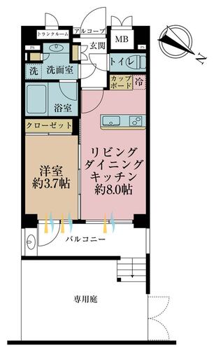 パルテール小石川五丁目の物件画像