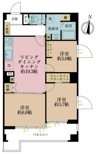 プリマドムス立花の物件画像