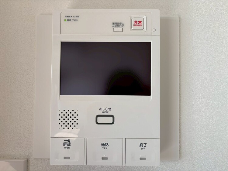 その他 誰が来てもわかる様にモニター付きインターホンを設置。