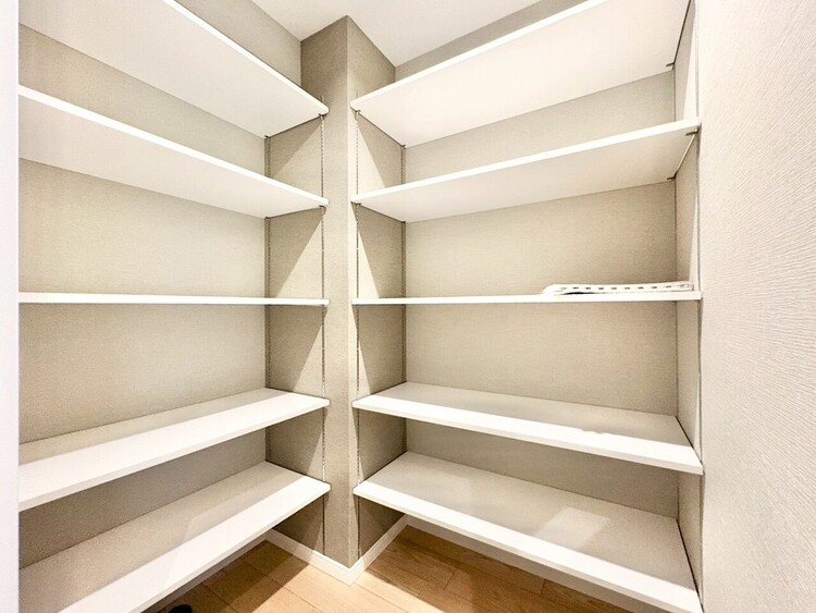 収納 暮らし心地を大きく左右する収納を、適材適所に配置し使い勝手を考慮しました。