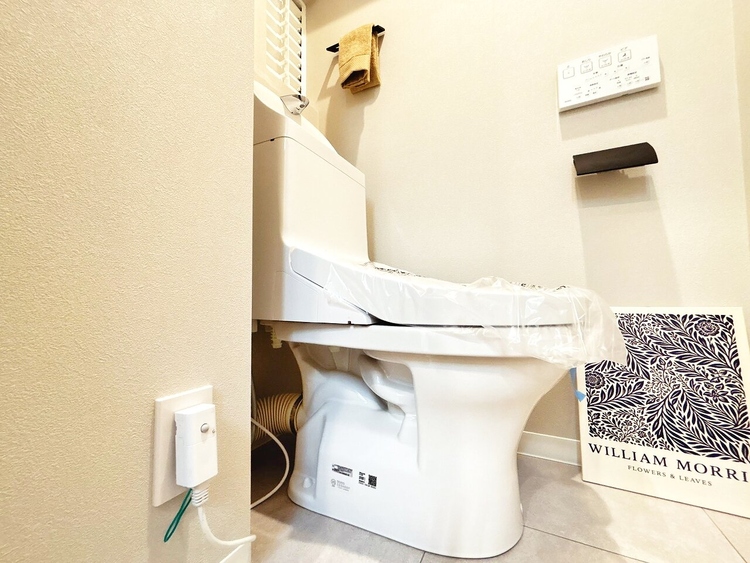 トイレ 暮らしの中のさりげないひとときの快適さにも、こだわりを、持って設備を配しております。