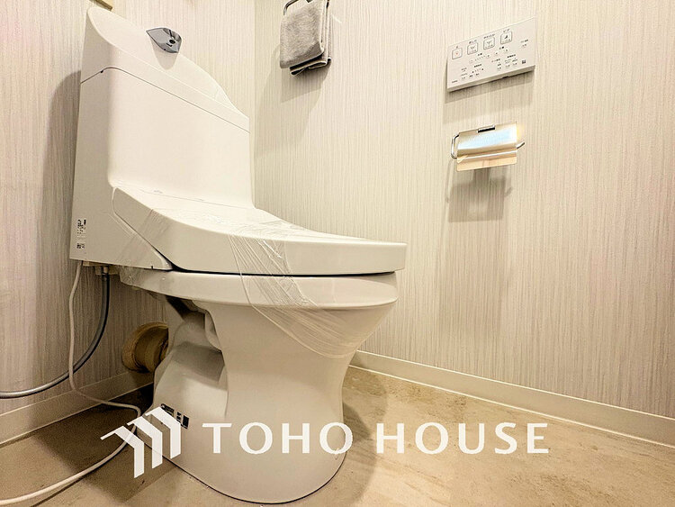 トイレ トイレには快適な温水洗浄便座付