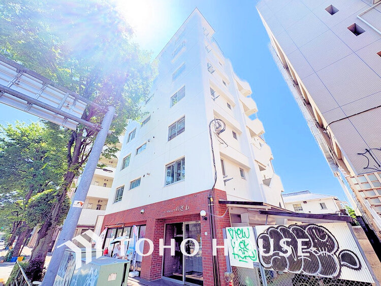 外観 〜「駒沢大学」駅徒歩7分、3方角部屋、リフォーム住戸〜2面バルコニーにつき通風良好〜