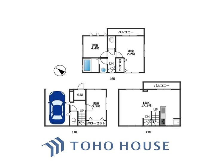 間取り 【間取り図】生活を彩るい間取り空間