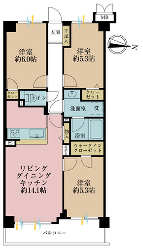 コスモ川崎京町の物件画像