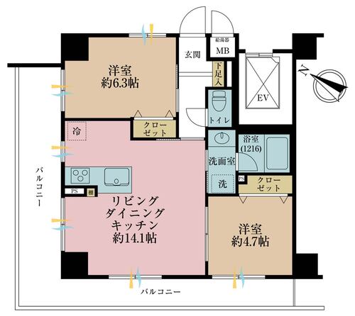 マイキャッスル・ラルジュ横浜西の物件画像