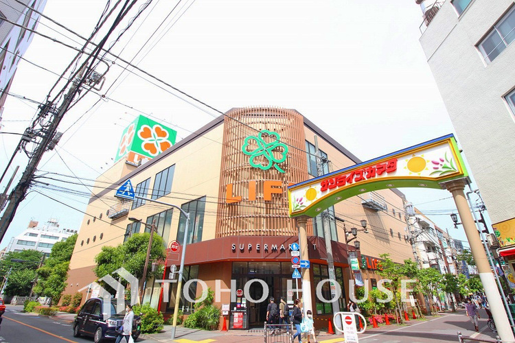周辺 ライフ 西蒲田店　距離1000ｍ