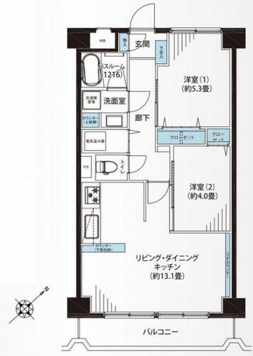 大森北一ハイツの物件画像