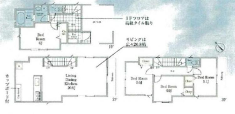 間取り 間取図　4LDK
