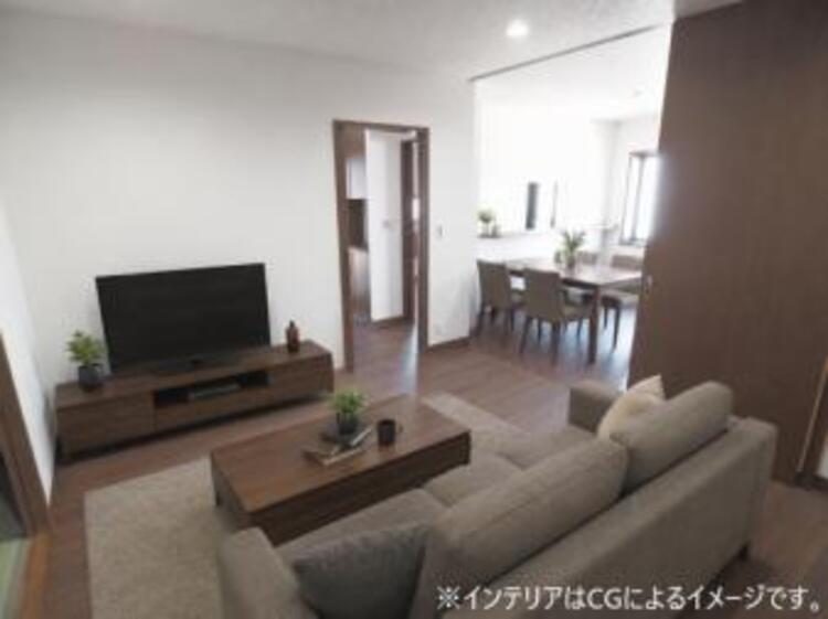 居間 ※インテリアはCGによるイメージです。