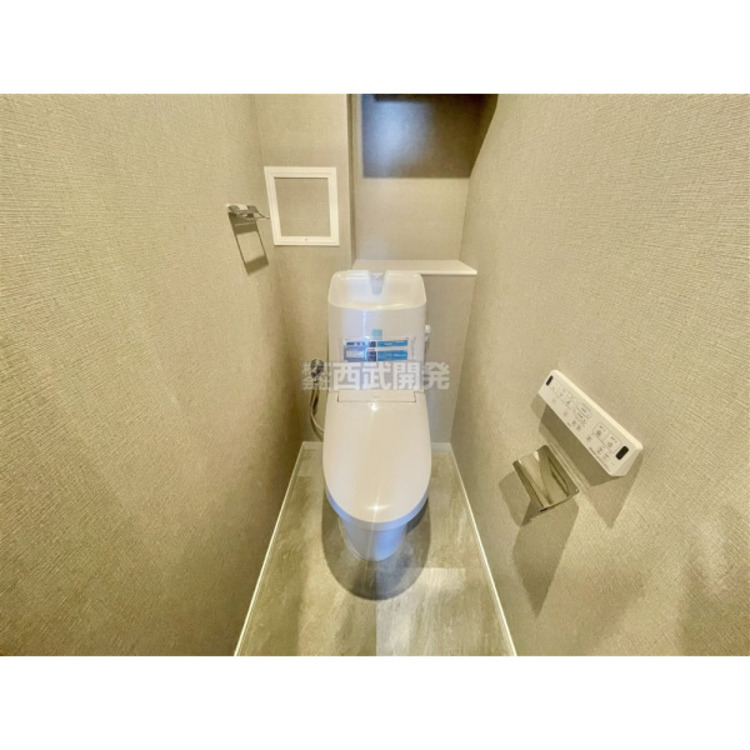 トイレ 温水洗浄便座付のトイレで毎日清潔・快適