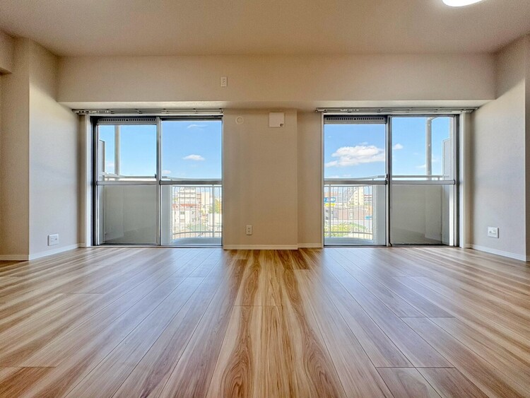 居間 豊かな居住性と、安心感を満たすクオリティが見事に調和した住空間。