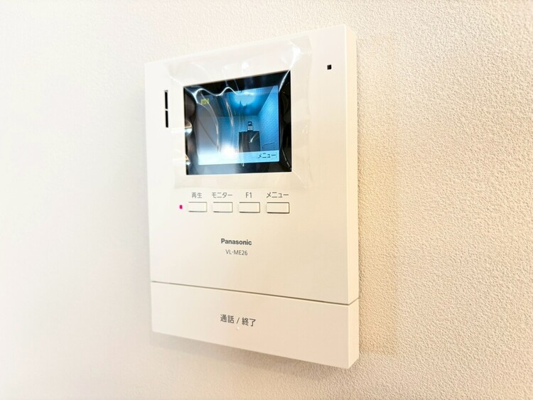 その他 誰が来てもわかる様にモニター付きインターホンを設置。
