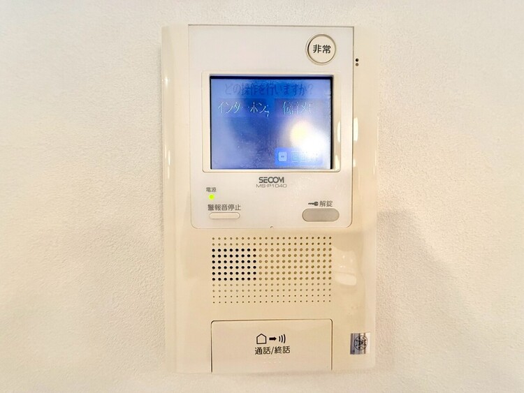 その他 誰が来てもわかる様にモニター付きインターホンを設置。