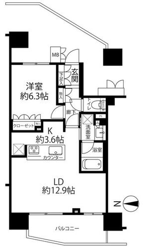 アビダス舎人テラス(1302)の物件画像