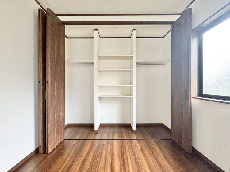 収納 居室にはクローゼットがあり、荷物もスッキリ収納して快適にお過ごしいただけます。