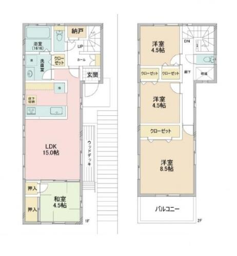 中古戸建　長津田の物件画像