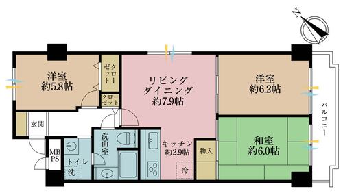 マンション勝どきの物件画像
