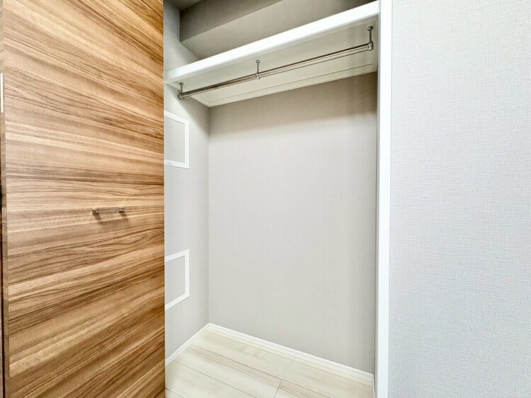 収納 居室にはクローゼットがあり、荷物もスッキリ収納して快適にお過ごしいただけます。