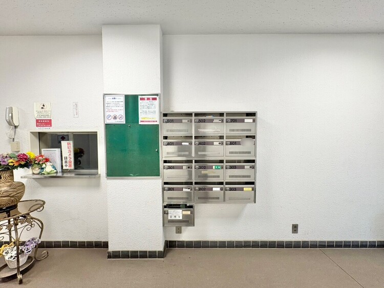 その他 郵便物を受け取るための郵便受けも、きちんと管理されています。