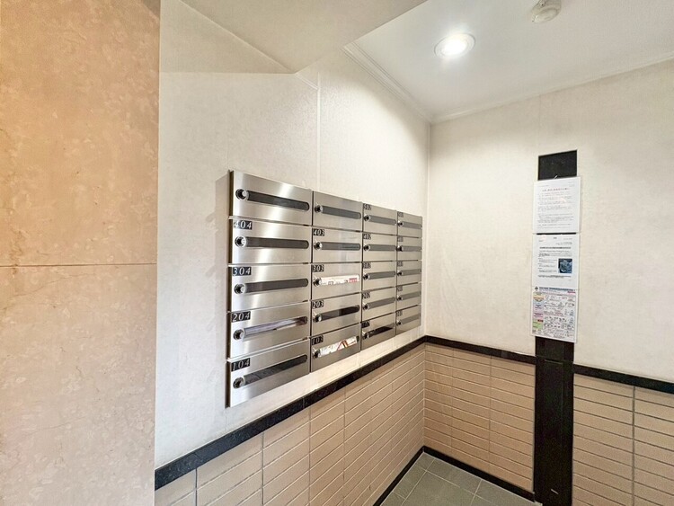 その他 郵便物を受け取るための郵便受けも、きちんと管理されています。